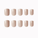 Muzmak (N Cream Beige Nail) 36pcs Nail Art Pattern Sticker Set Semicure Nail
