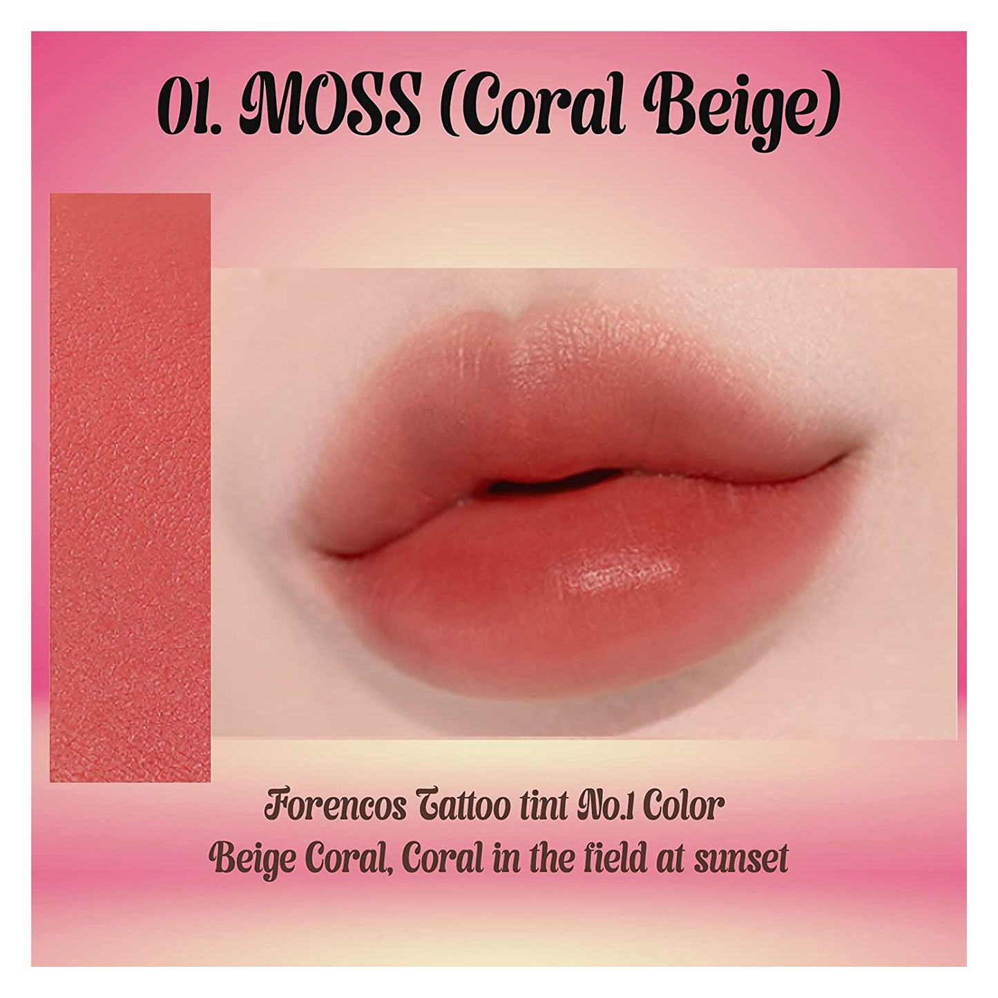 FORENCOS Tattoo Chiffon Tint 5 Colors